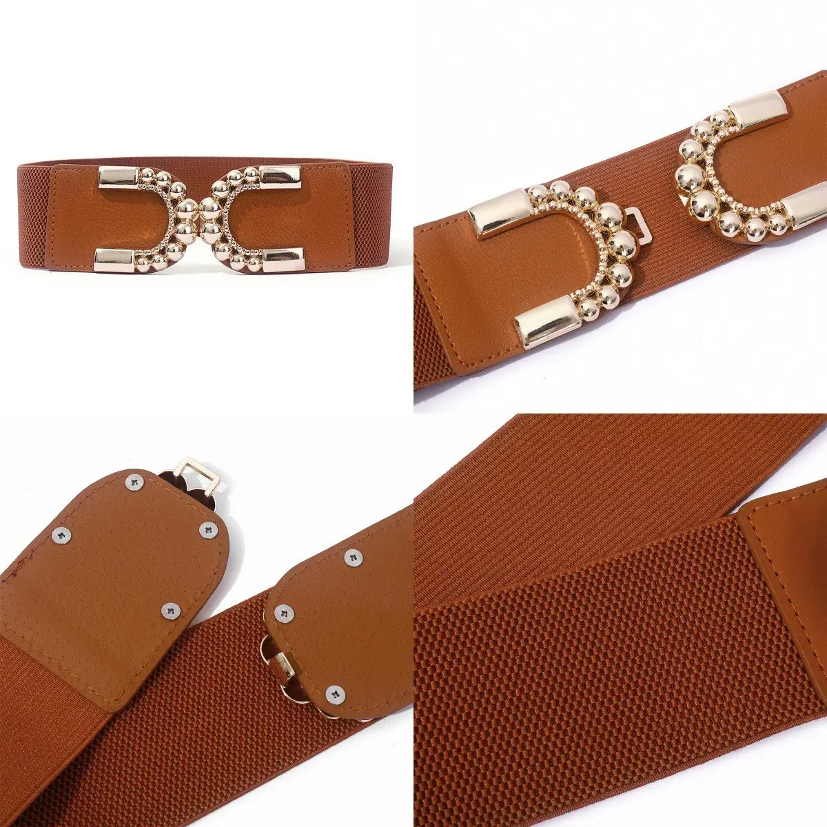 Vintage Double C Buckle Belt for Women — feature 6
