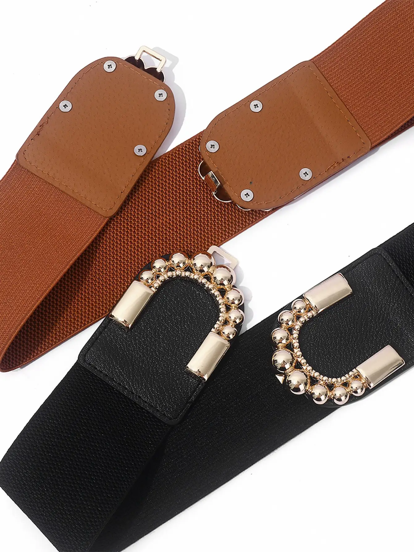Vintage Double C Buckle Belt for Women — feature 7