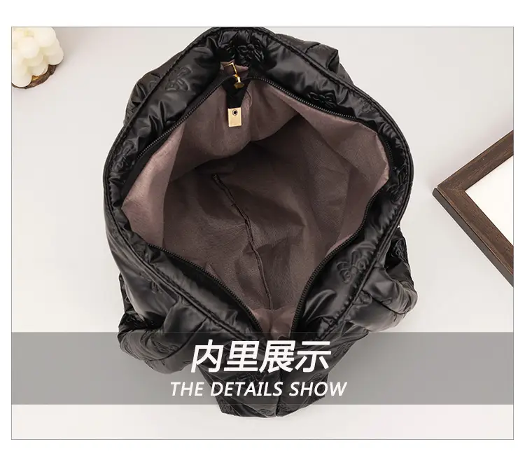 2024 Silver Star Bow Shoulder Bag Large Capacity — feature 9