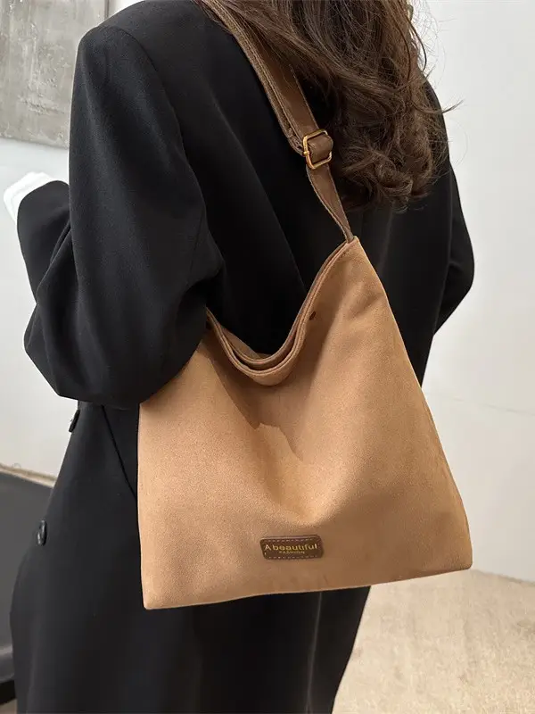 Women Retro Brown Crossbody Bag 2026 New Trend - Image 7