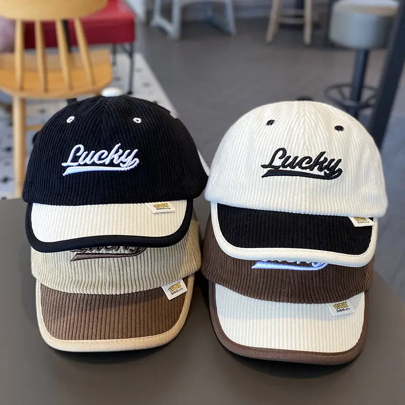 Lucky Embroidered Knit Cap for Kids Winter Warm — feature 3