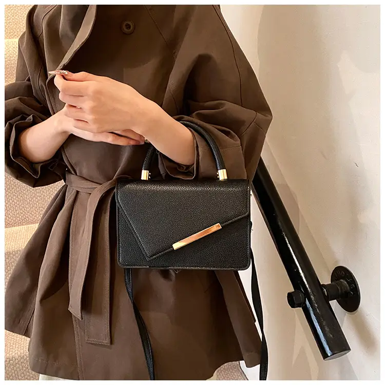 Stylish Vintage Small Bag for Women Tan Shoulder Crossbody — feature 11
