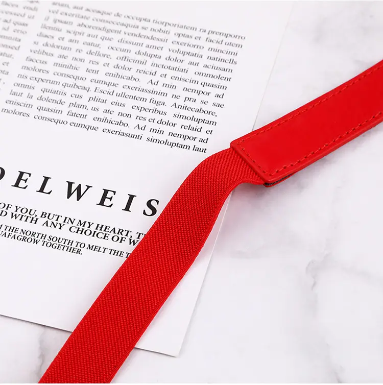 Red Elastic Waist Cover for Women Autumn Winter Belt — feature 14