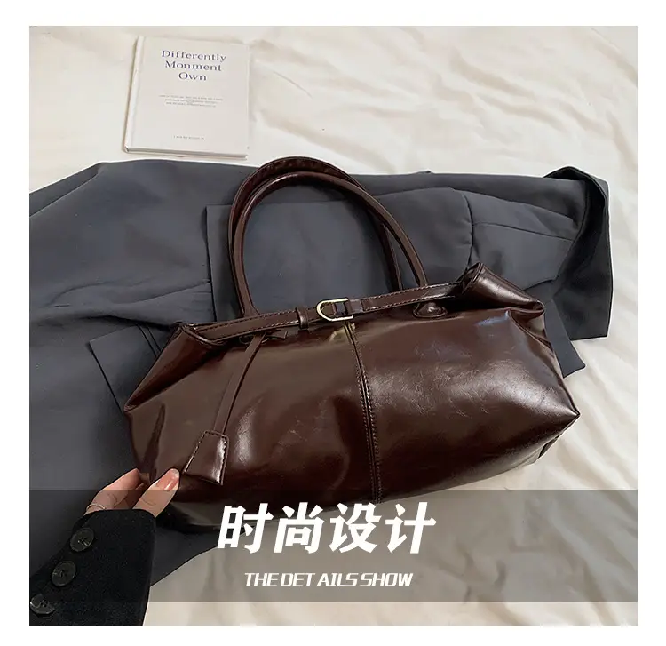 2025 Black Leather Shoulder Bag for Women — feature 11
