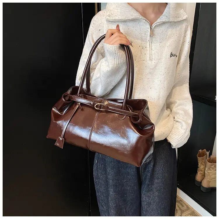 2025 Black Leather Shoulder Bag for Women — feature 13