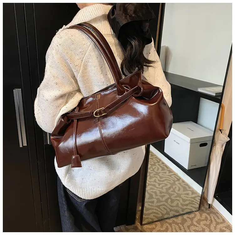 2025 Black Leather Shoulder Bag for Women — feature 17