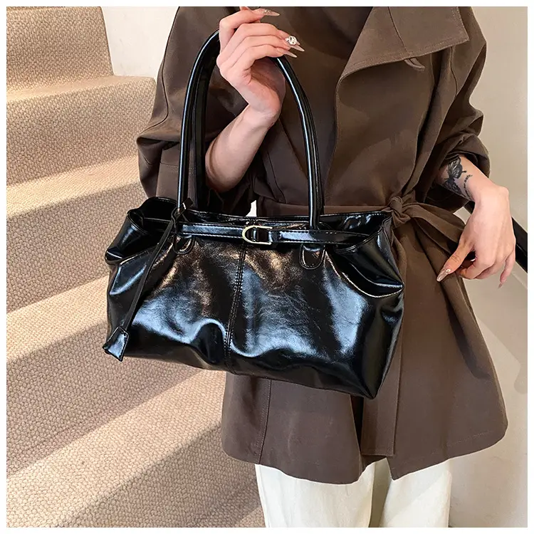 2025 Black Leather Shoulder Bag for Women — feature 18