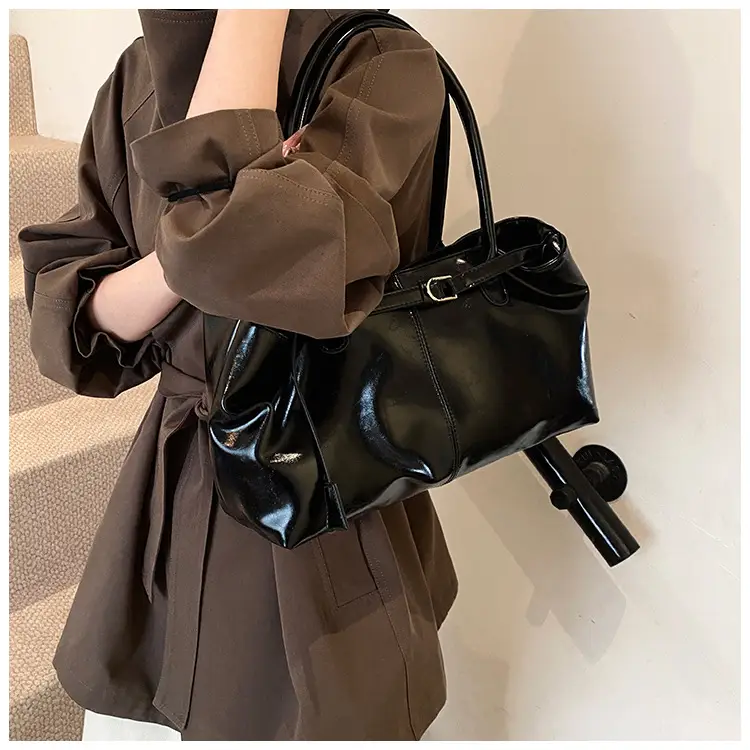 2025 Black Leather Shoulder Bag for Women — feature 19