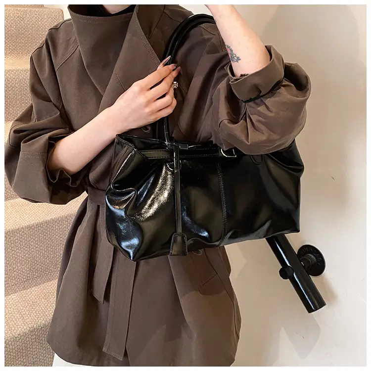 2025 Black Leather Shoulder Bag for Women — feature 20