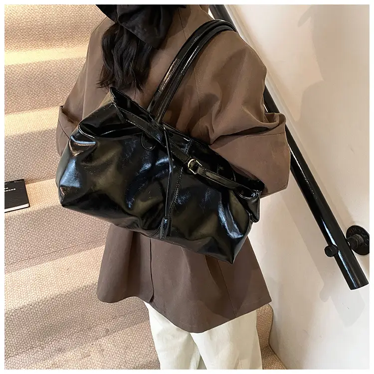 2025 Black Leather Shoulder Bag for Women — feature 22