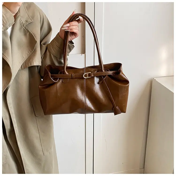 2025 Black Leather Shoulder Bag for Women — feature 24
