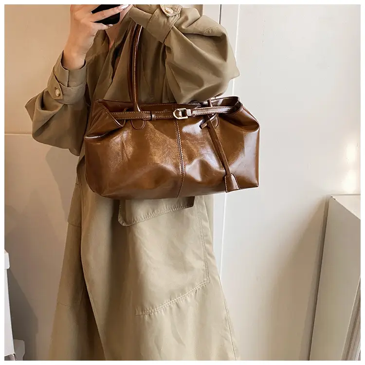 2025 Black Leather Shoulder Bag for Women — feature 26