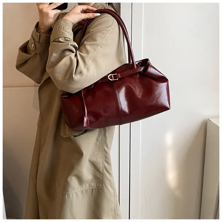 2025 Black Leather Shoulder Bag for Women — feature 30