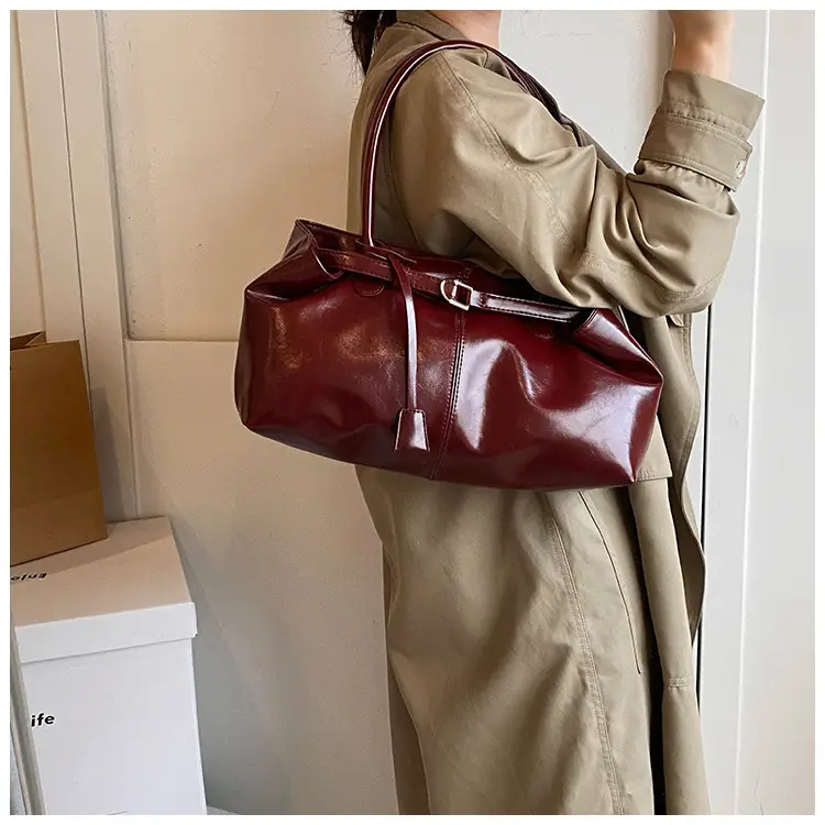 2025 Black Leather Shoulder Bag for Women — feature 31