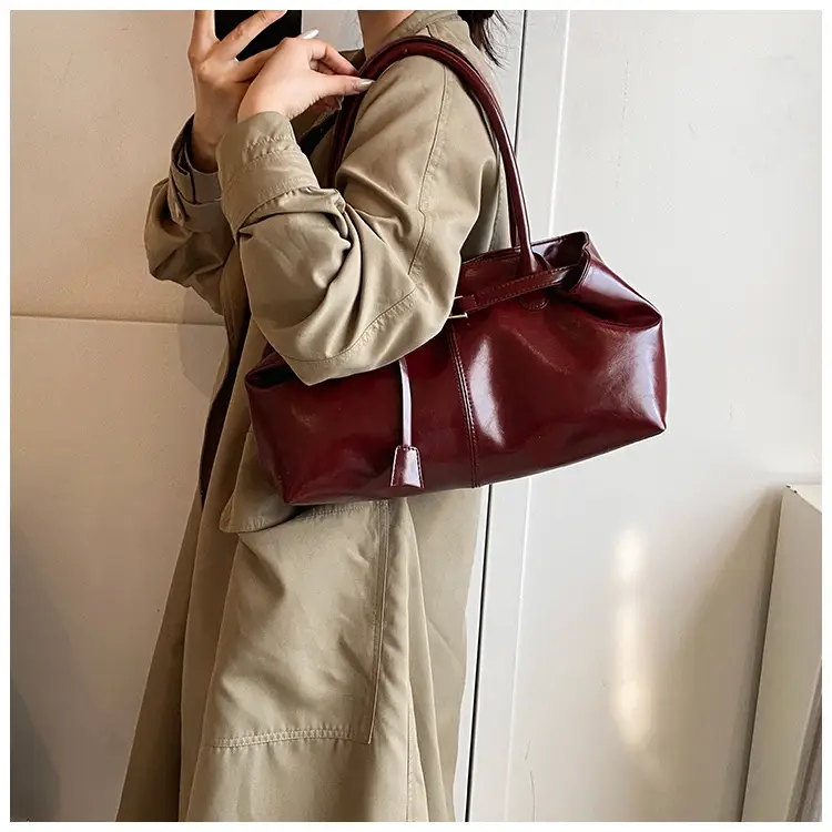 2025 Black Leather Shoulder Bag for Women — feature 32