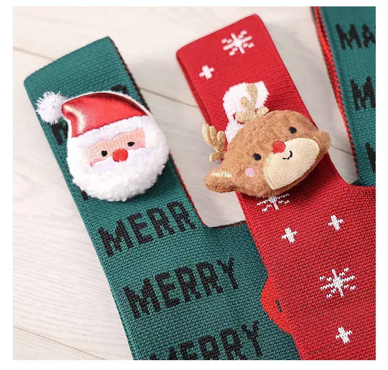 Cross-Country Knitted Candy Bag for Kids Christmas Eve Gift — feature 14