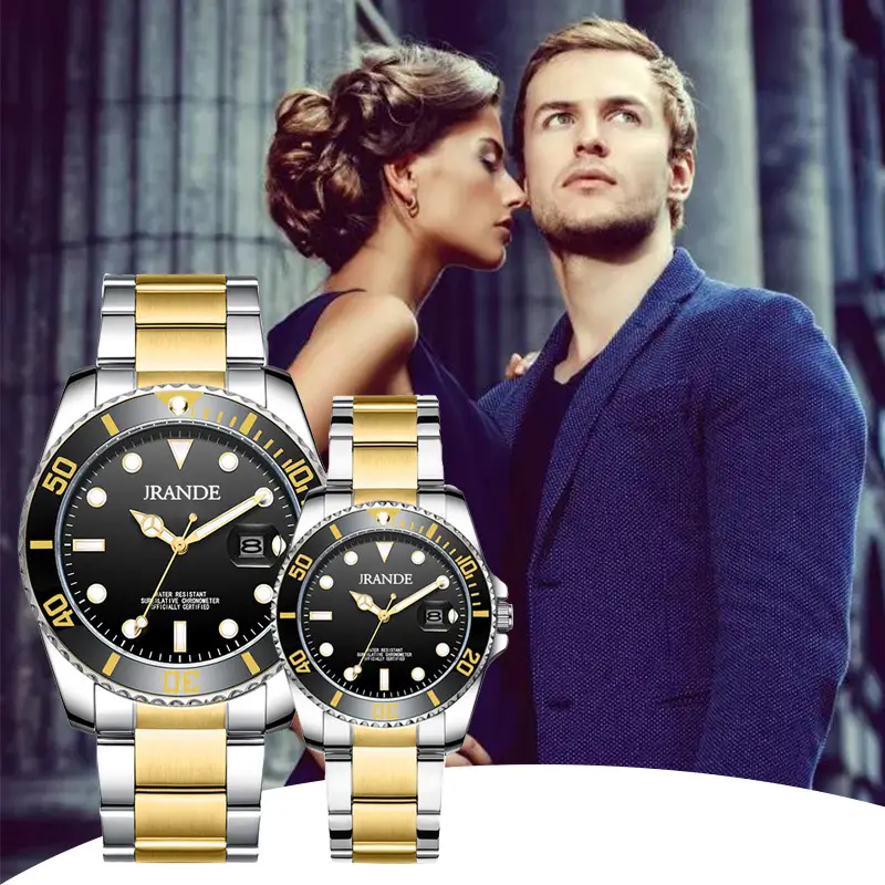 Luminous Green Water Ghost Watch for Couples - Image 17