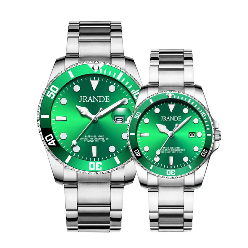 Luminous Green Water Ghost Watch for Couples - Image 18