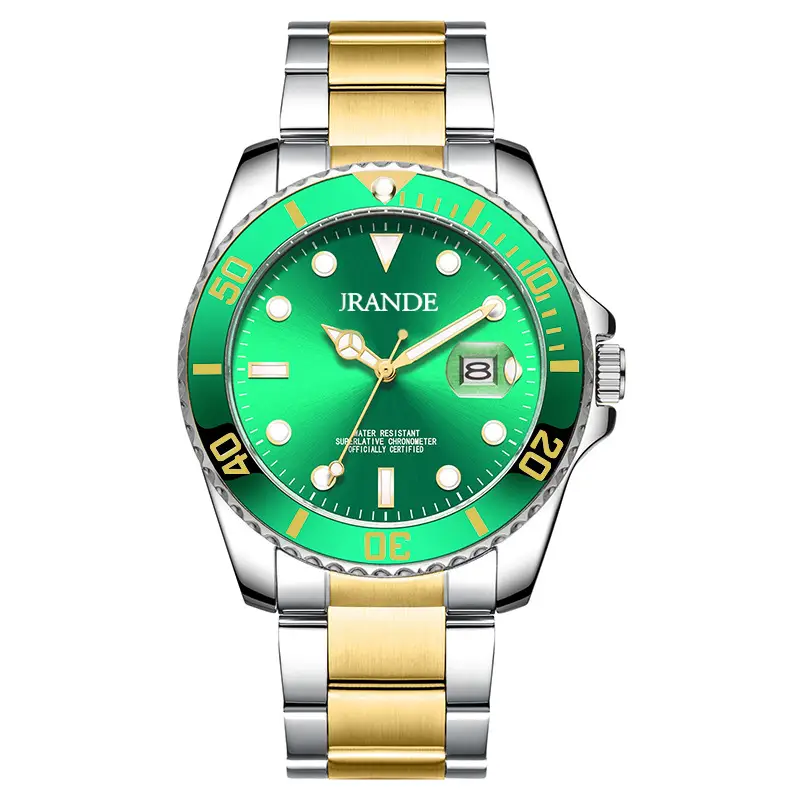 Luminous Green Water Ghost Watch for Couples - Image 2