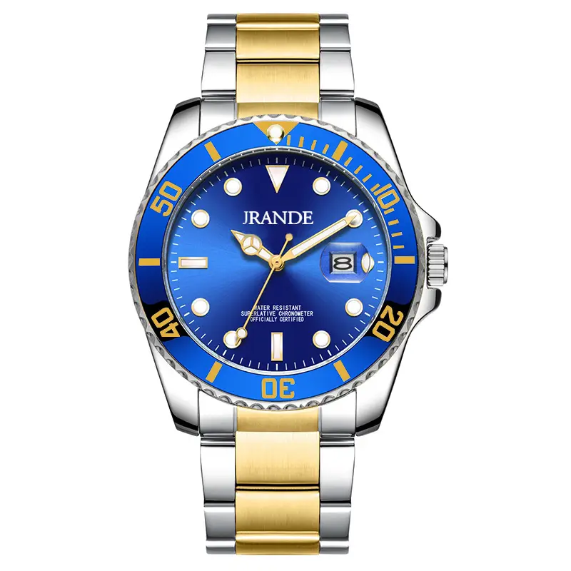 Luminous Green Water Ghost Watch for Couples - Image 3
