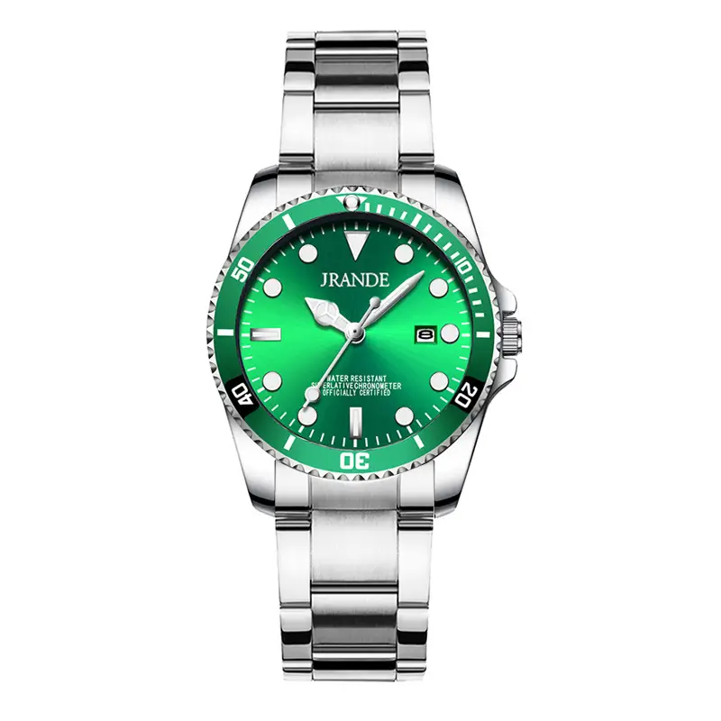 Luminous Green Water Ghost Watch for Couples - Image 7
