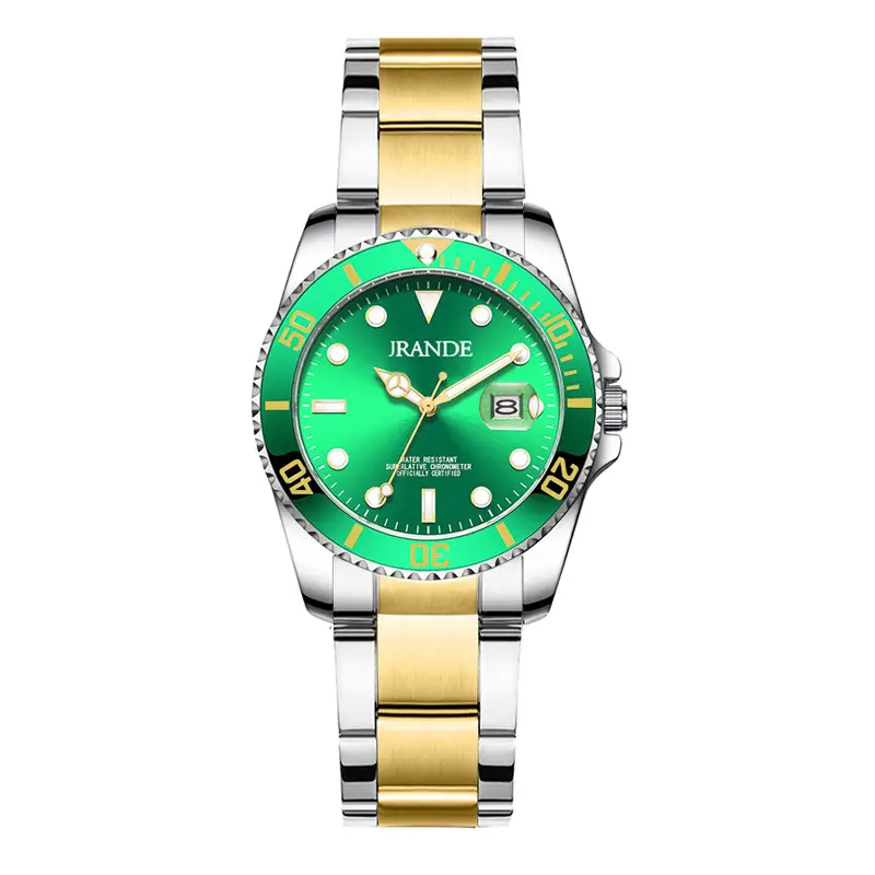 Luminous Green Water Ghost Watch for Couples - Image 8