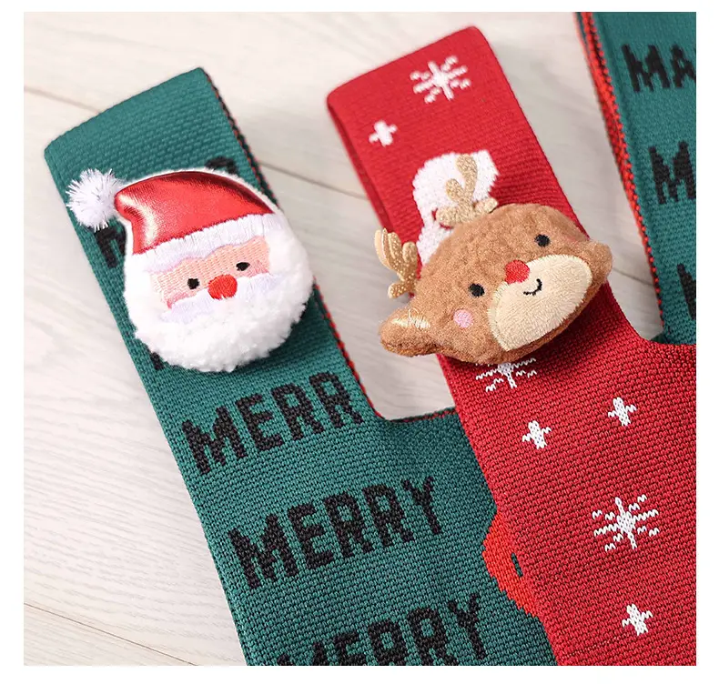 Kids Knitted Christmas Gift Bag 18.5x16cm — feature 14