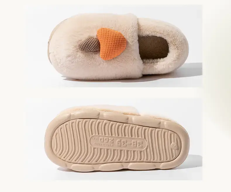 Women's Winter Mushroom Cotton Slippers Warm Non-Slip — feature 16