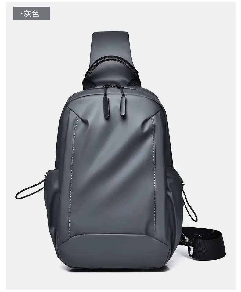 Men's Blue Multi-Compartment Crossbody Bag — feature 26