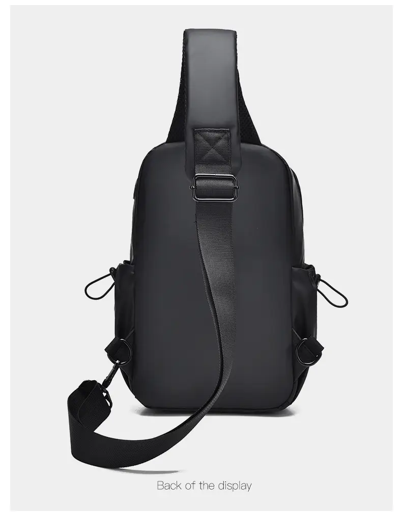 Men's Blue Multi-Compartment Crossbody Bag — feature 31