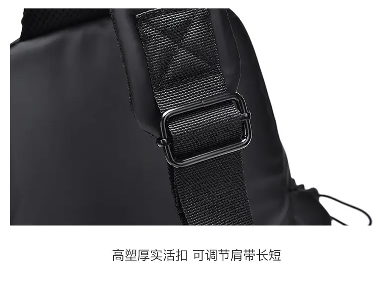 Men's Blue Multi-Compartment Crossbody Bag — feature 34