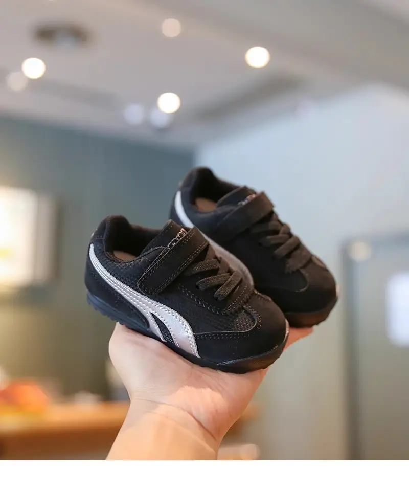 Baby Girls White Fleece Lined Toddler Shoes Spring Autumn — feature 9
