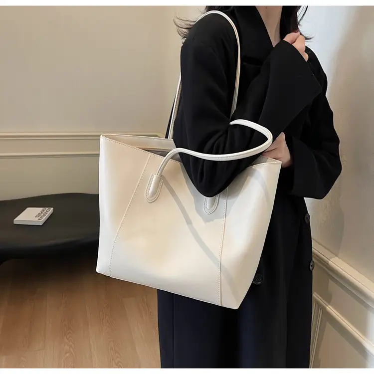 Women Large Capacity Red Tote Bag Shoulder Handbag — feature 40