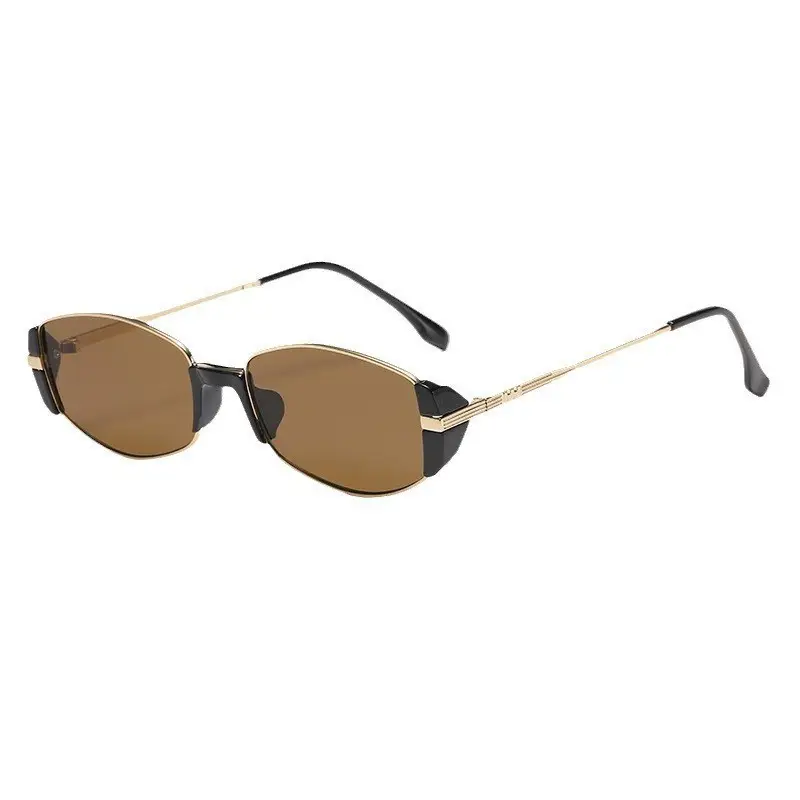 Women's Modern Retro Brown Cat Eye Sunglasses β feature 14