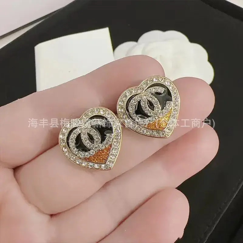 Double C Earrings Pearl Bow High End 925 Gold - Image 46