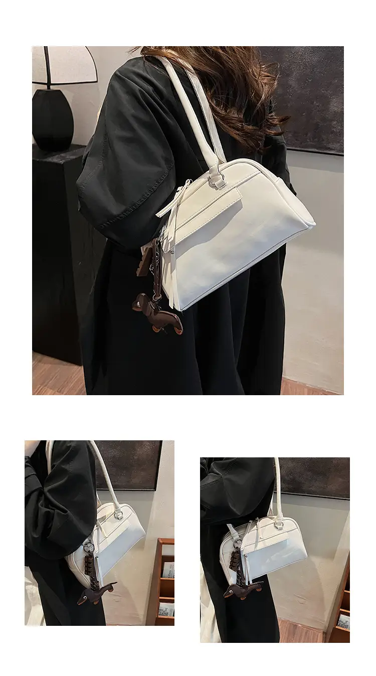 Brown Textured Shoulder Bag for Women 2024 — feature 16