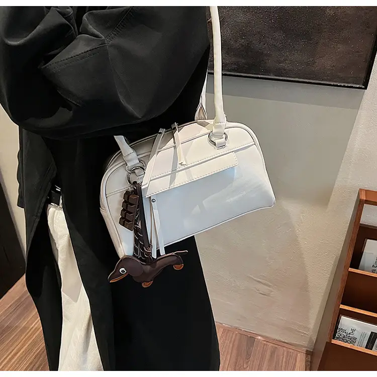 Brown Textured Shoulder Bag for Women 2024 — feature 32
