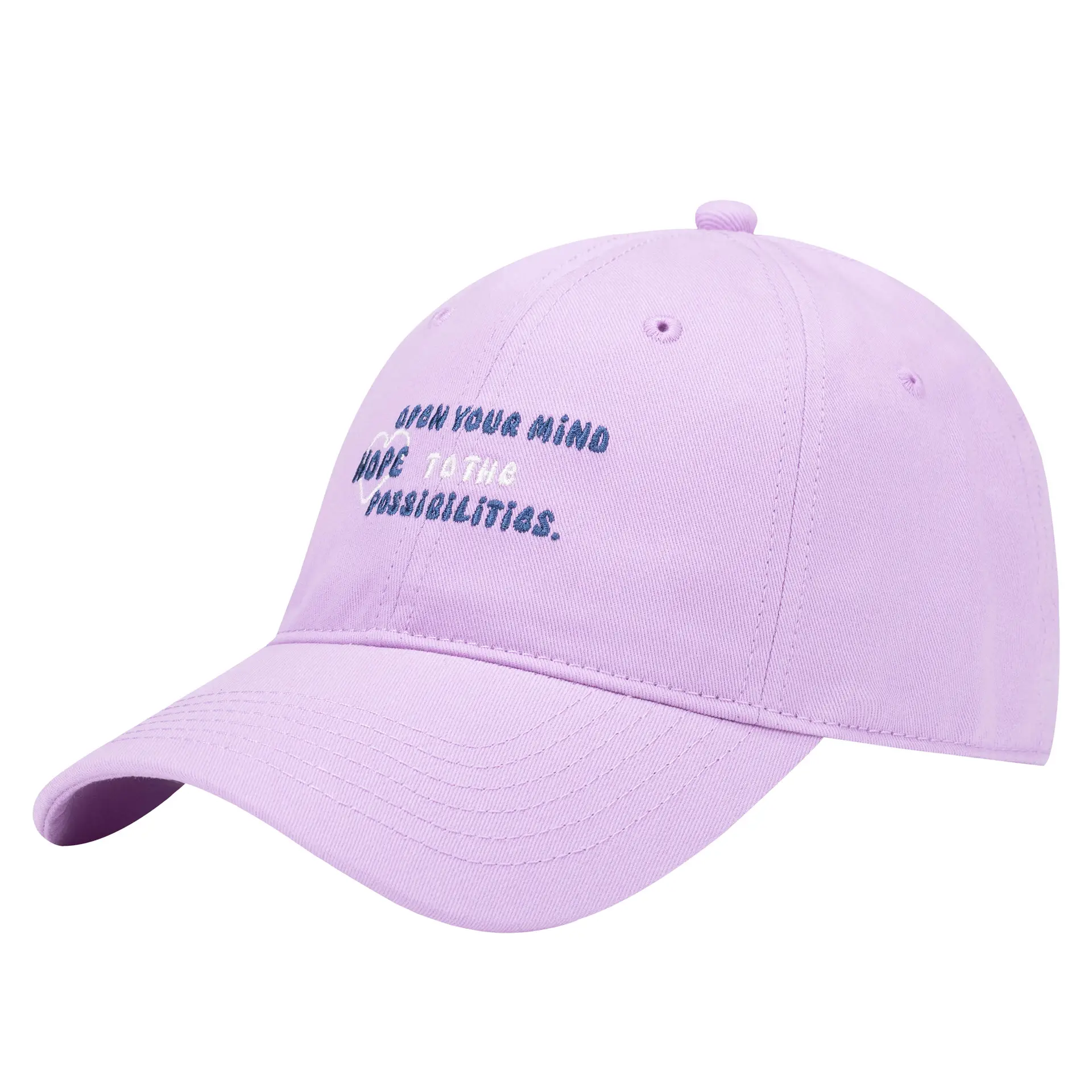 Women White Korean Letter Baseball Cap Spring Summer - Image 10