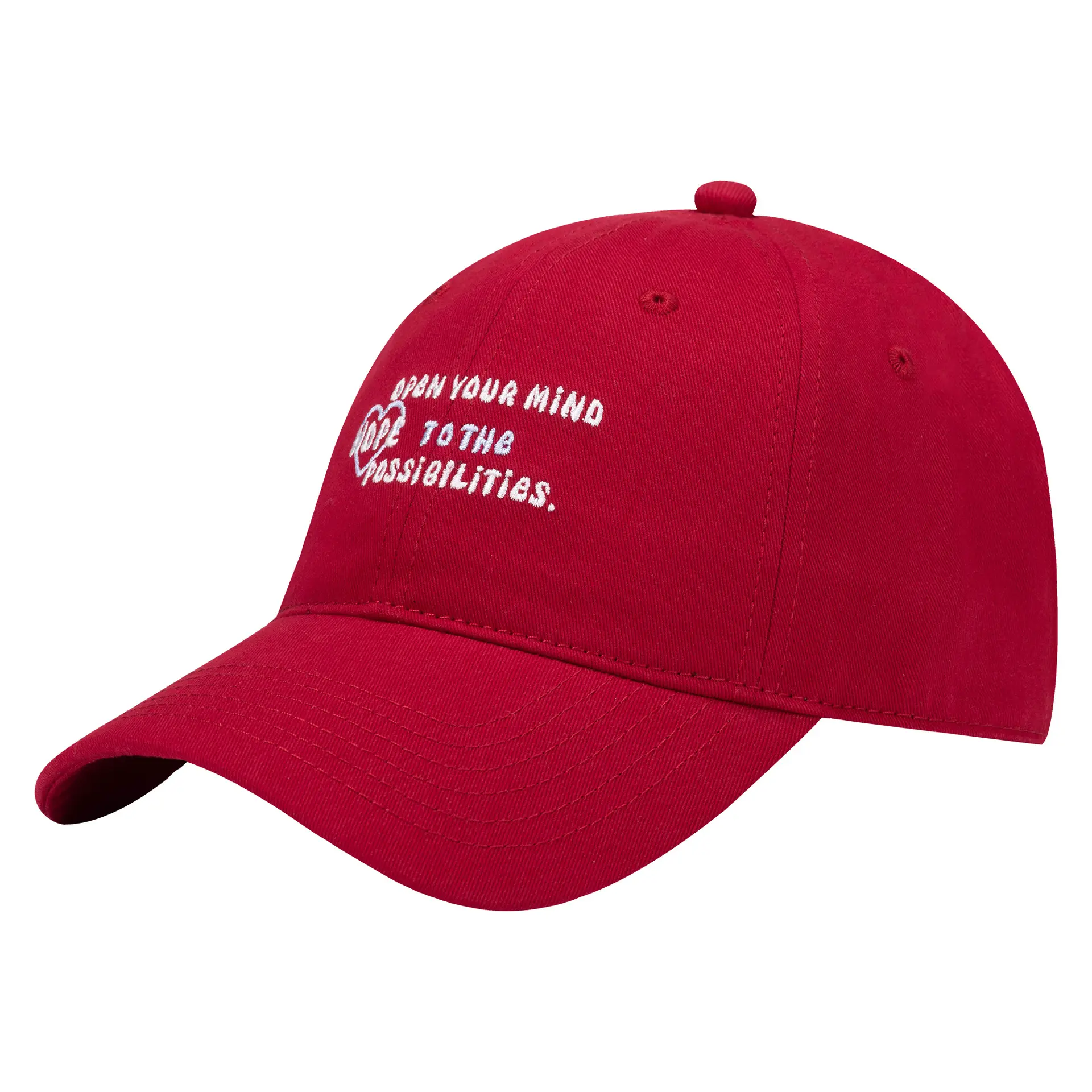 Women White Korean Letter Baseball Cap Spring Summer - Image 4