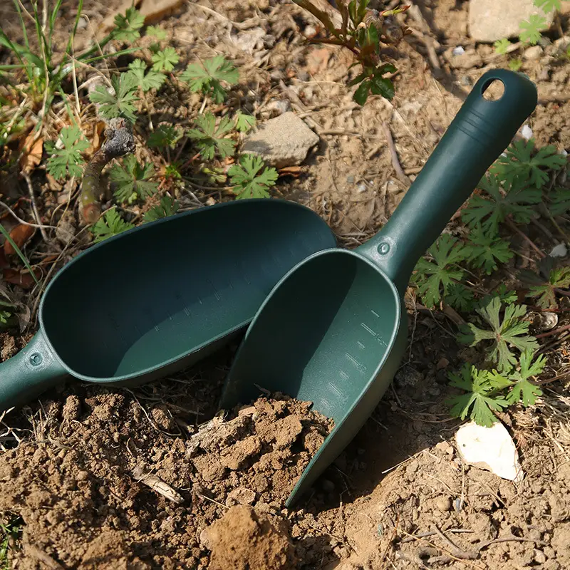 Thickened plastic shovel fleshy soil shovel cat litter shovel balcony vegetable digging shovel gardening flower loosening tool — feature 1