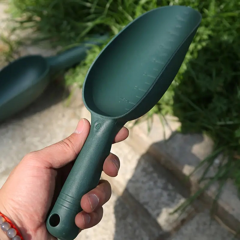 Thickened plastic shovel fleshy soil shovel cat litter shovel balcony vegetable digging shovel gardening flower loosening tool