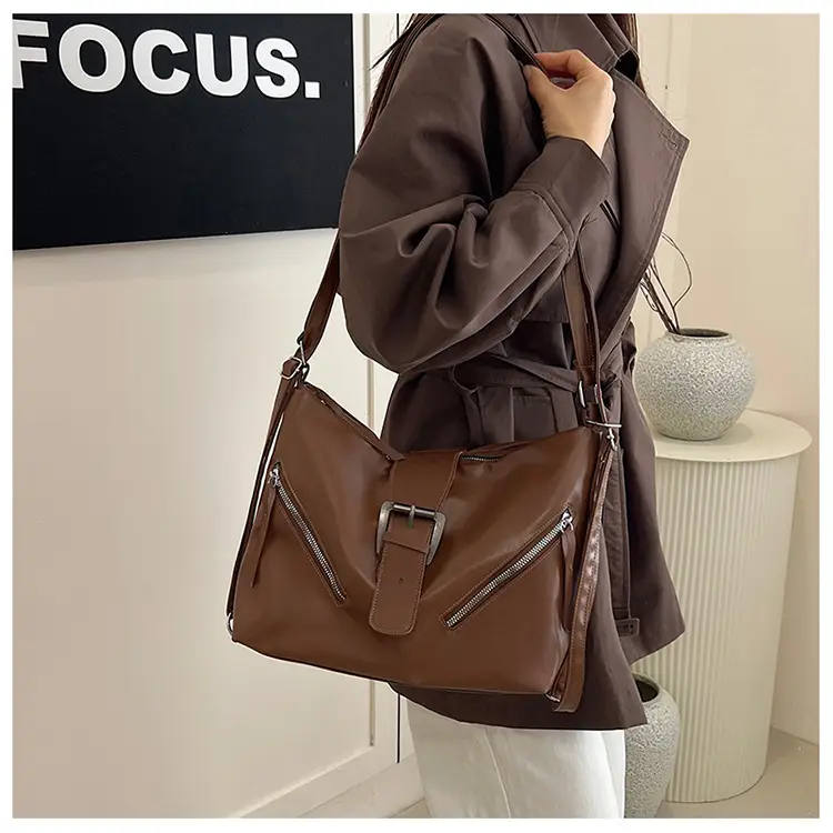 Autumn Winter Vintage Large Capacity Women's Tote Bag — feature 11