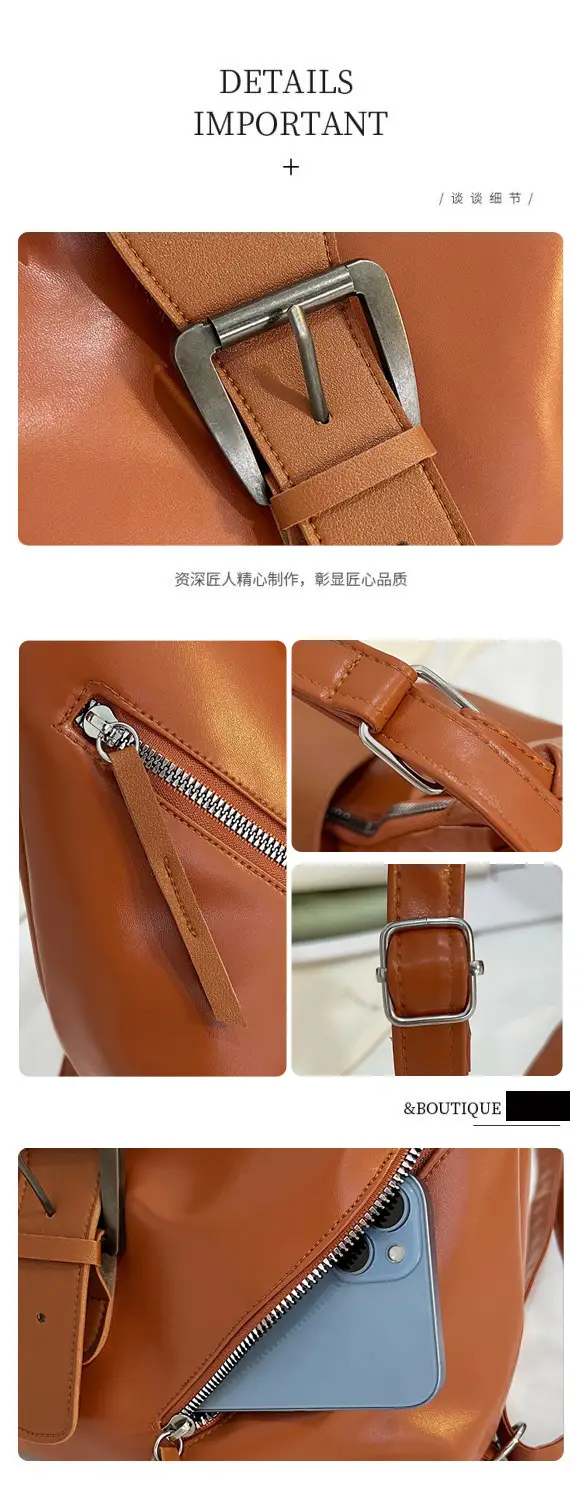 Autumn Winter Vintage Large Capacity Women's Tote Bag — feature 4