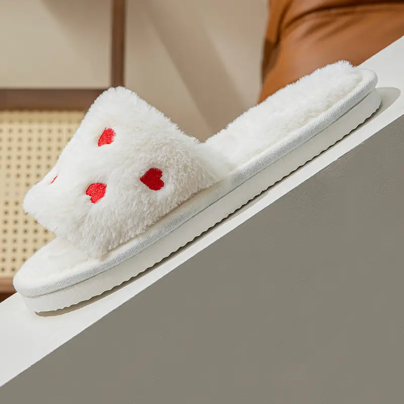 Autumn and Winter Cotton Slippers Summer Linen Cotton Linen Slippers Women's Home Indoor Non-slip Couple Sandals Factory Women's Small Love