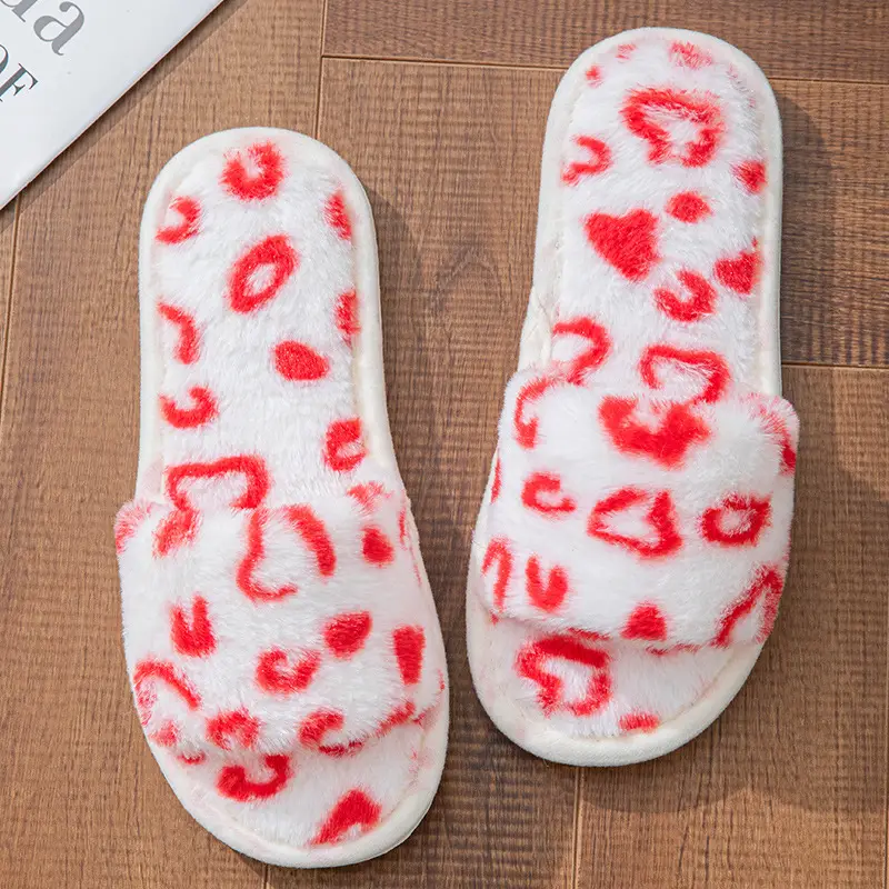 Autumn and Winter Cotton Slippers Summer Linen Cotton Linen Slippers Women's Home Indoor Non-slip Couple Sandals Factory Women's Small Love