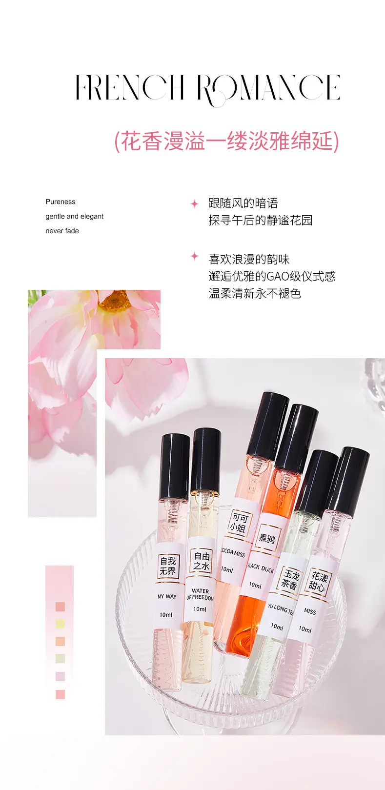 10ml Perfume Sample, Light and Strong Fragrance, European Style, Popular on Live Streaming, Same Style as the Manufacturer's Wholesale, Long-Lasting Fragrance — feature 3