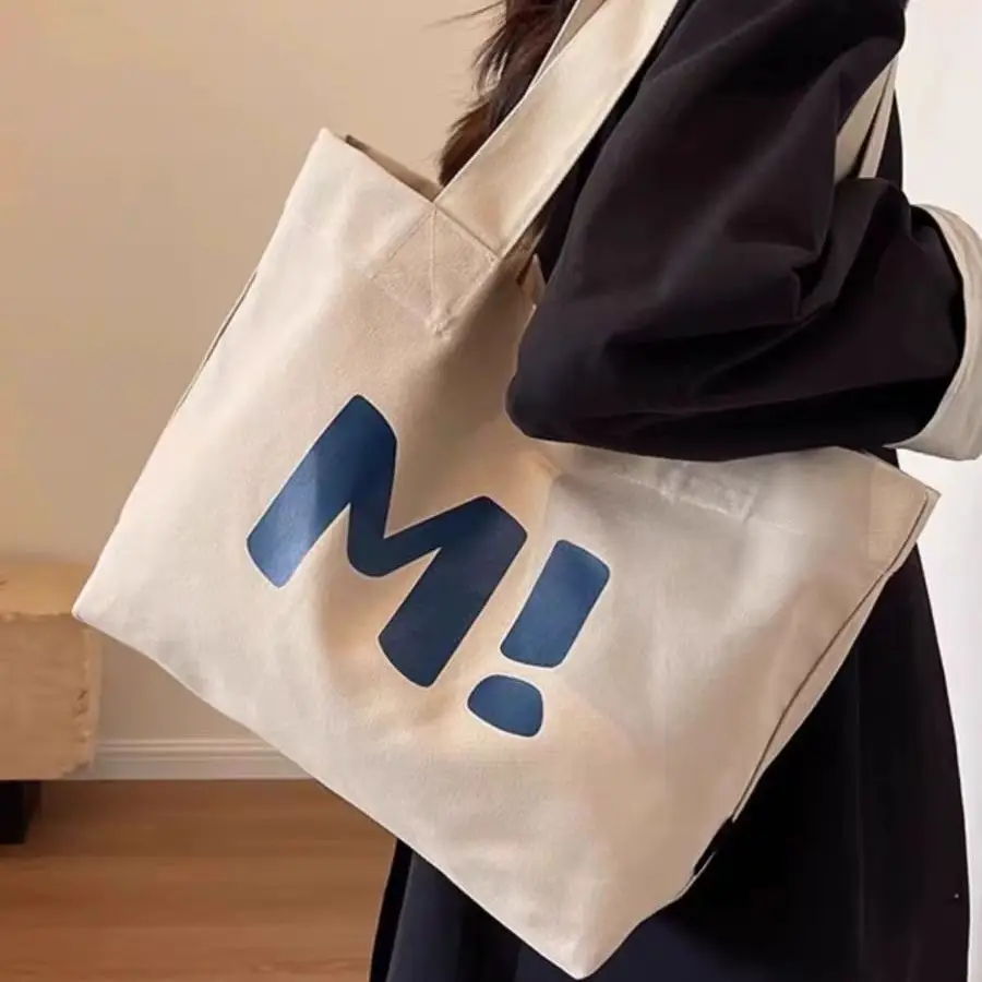 Japanese Style Canvas Tote Bag Large Capacity Women - Image 8