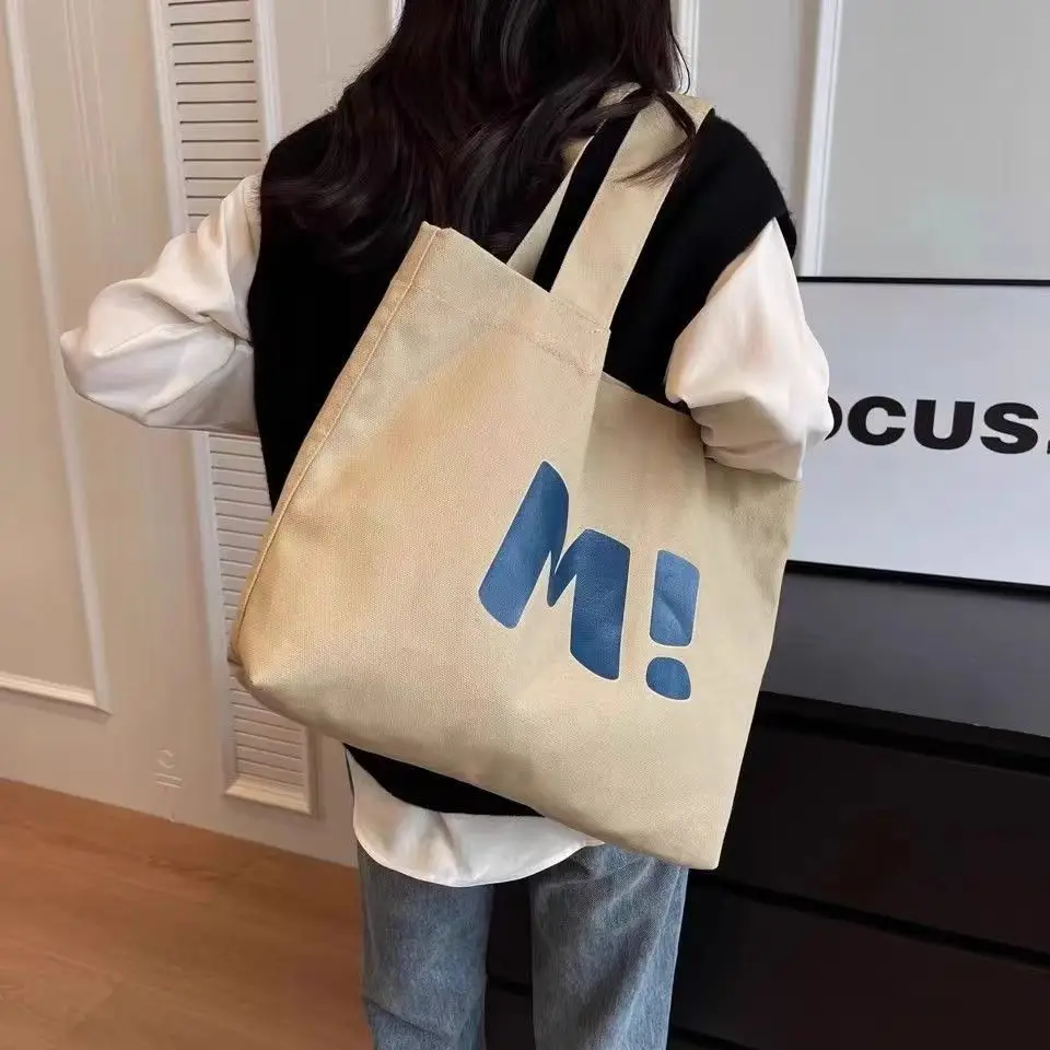 Japanese Style Canvas Tote Bag Large Capacity Women — feature 13