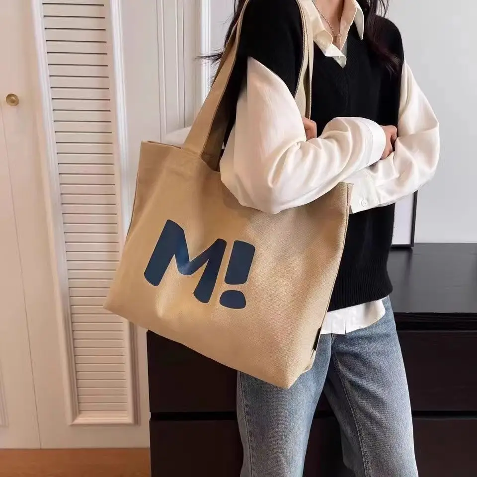 Japanese Style Canvas Tote Bag Large Capacity Women — feature 14