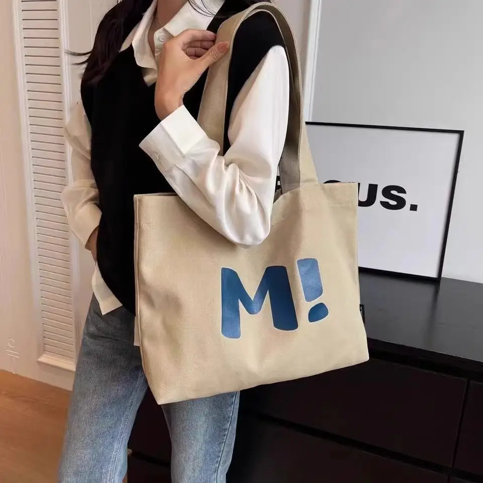 Japanese Style Canvas Tote Bag Large Capacity Women — feature 15